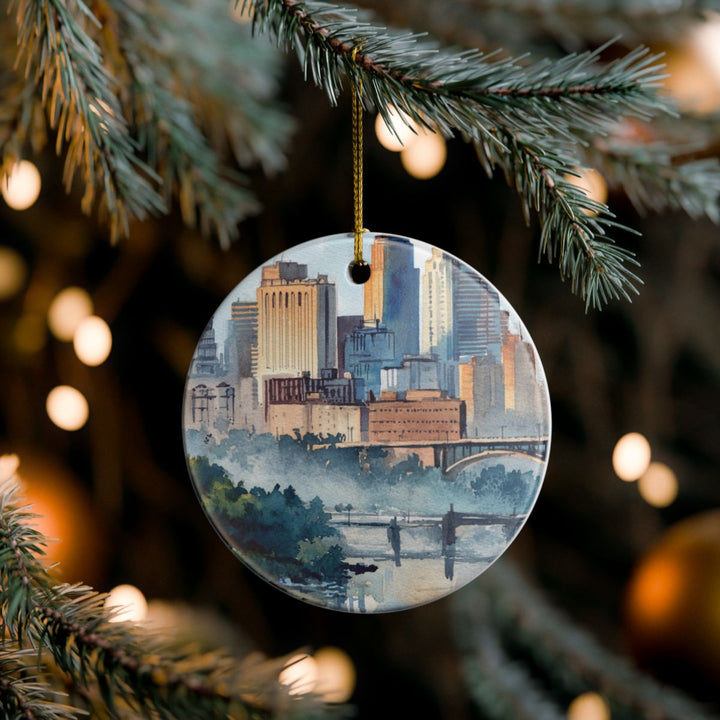 St. Paul Minnesota Ornament: Unique St. Paul Souvenir, St. Paul Minnesota Xmas Decor, and Authentic St. Paul Gift