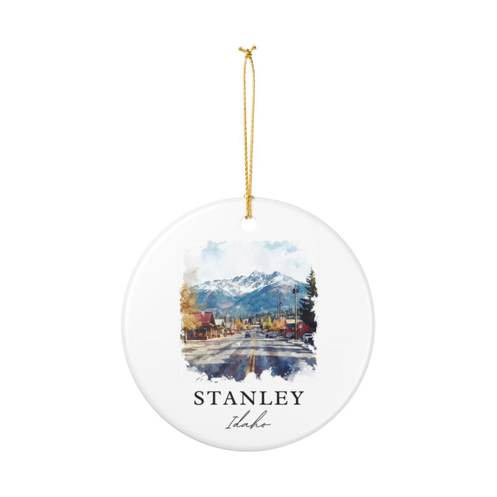 Stanley Idaho Ornament: Unique Stanley Idaho Souvenir, Stanley Idaho Xmas Decor, and Authentic Stanley Idaho Gift