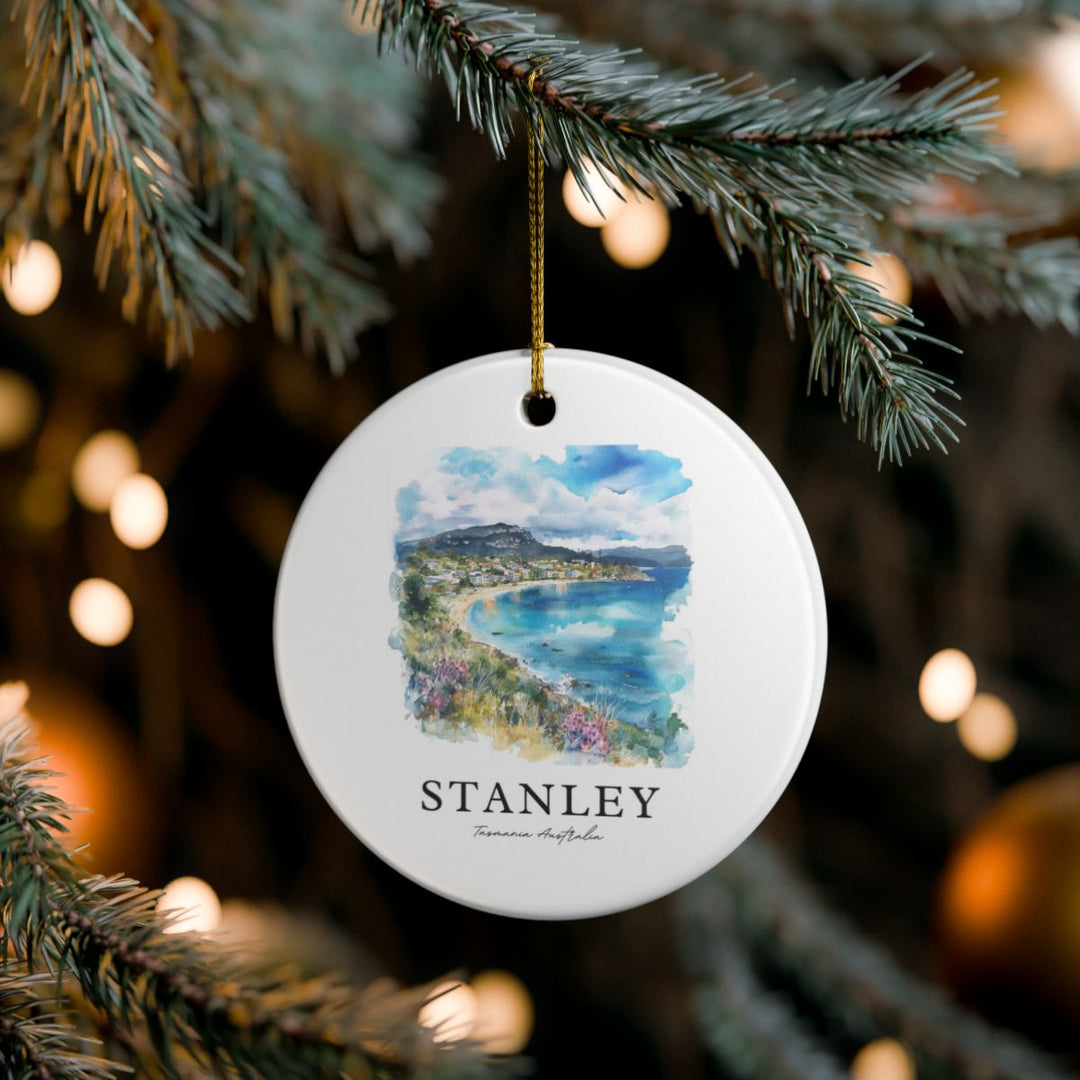 Stanley Tasmania Ornament: Unique Stanley Tasmania Souvenir, Stanley Tasmania Xmas Decor, and Authentic Stanley Tasmania Gift