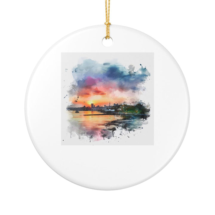 Staten Island New York Ornament: Unique Staten Island Souvenir, Staten Island New York Xmas Decor, and Authentic Staten Island Gift