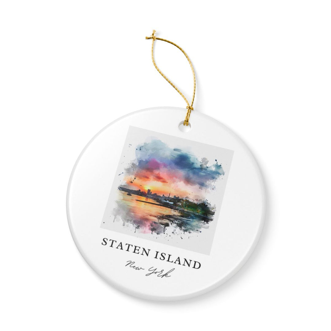 Staten Island New York Ornament | Christmas Travel Souvenir Gift