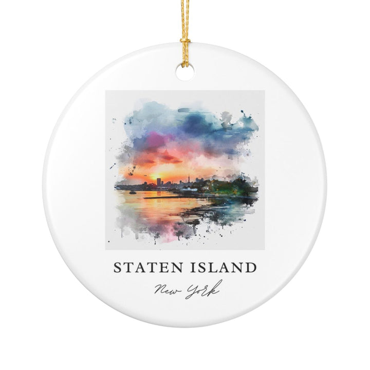 Staten Island New York Ornament | Christmas Travel Souvenir Gift