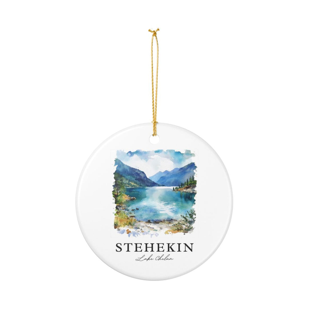 Stehekin USA Ornament: Unique Stehekin Souvenir, Stehekin USA Xmas Decor, and Authentic Stehekin Gift