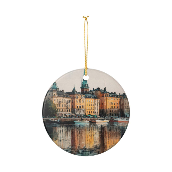 Stockholm Sweden Ornament: Unique Stockholm Souvenir, Stockholm Sweden Xmas Decor, and Authentic Stockholm Gift