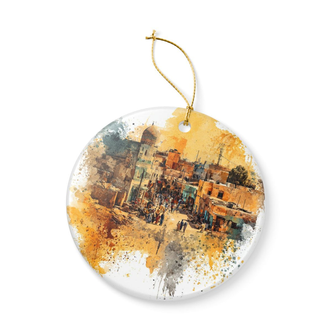 Sudan Africa Ornament: Unique Sudan Africa Souvenir, Sudan Africa Xmas Decor, and Authentic Sudan Africa Gift