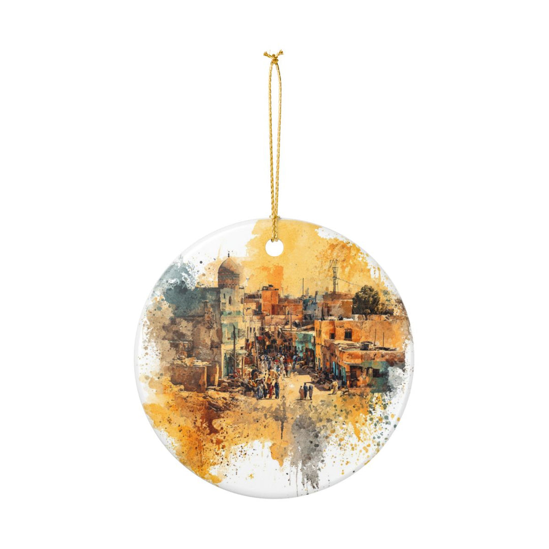 Sudan Africa Ornament: Unique Sudan Africa Souvenir, Sudan Africa Xmas Decor, and Authentic Sudan Africa Gift