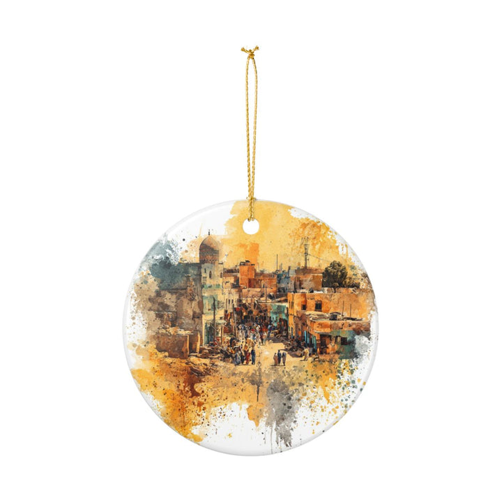 Sudan Africa Ornament: Unique Sudan Africa Souvenir, Sudan Africa Xmas Decor, and Authentic Sudan Africa Gift