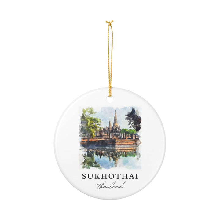 Sukhothai Ornament: Unique Sukhothai Souvenir, Sukhothai Xmas Decor, and Authentic Sukhothai Gift