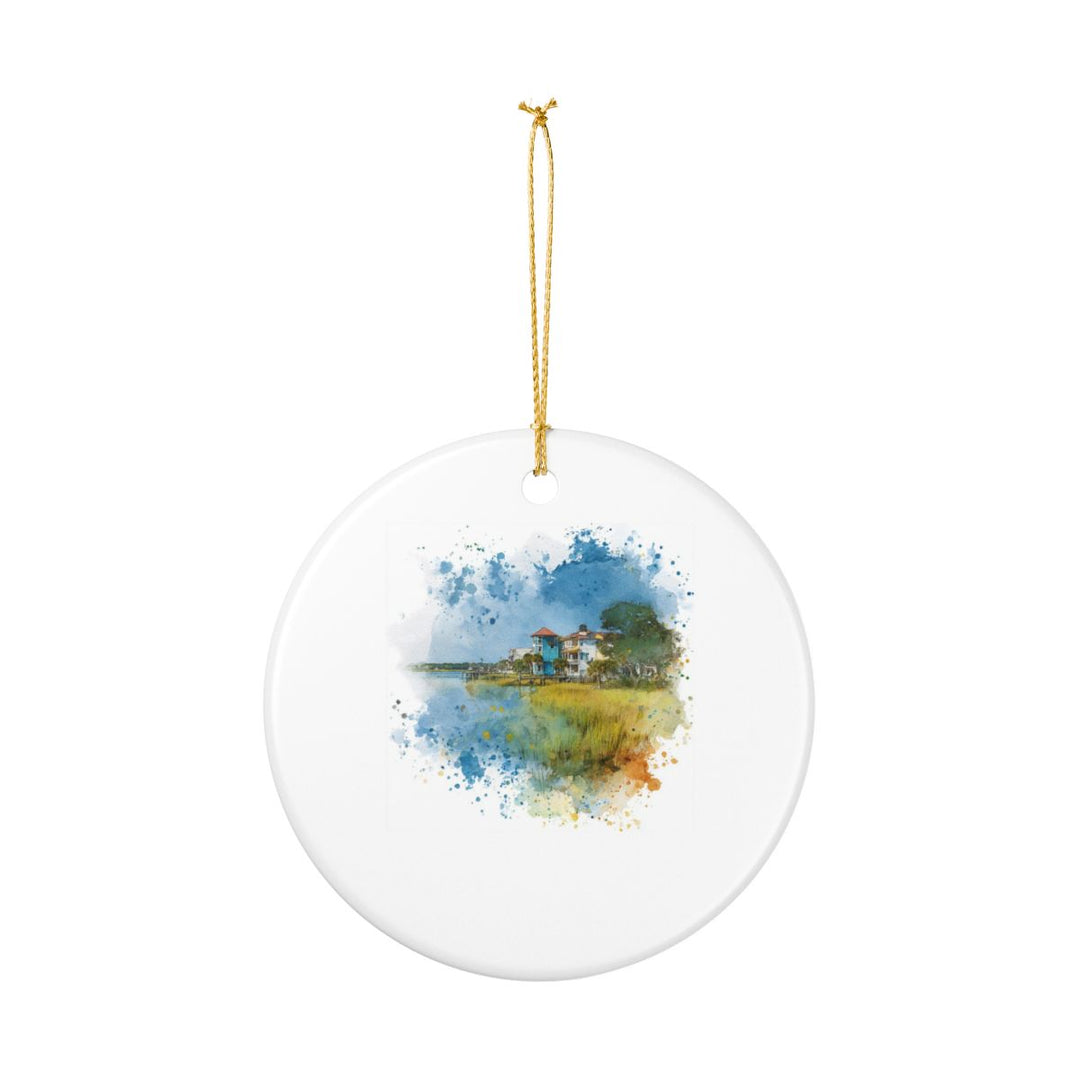 Sullivans Island SC Ornament: Unique Sullivans Island Souvenir, Sullivans Island South Carolina Xmas Decor, and Authentic Sullivans Island Gift