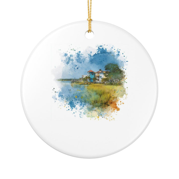 Sullivans Island SC Ornament: Unique Sullivans Island Souvenir, Sullivans Island South Carolina Xmas Decor, and Authentic Sullivans Island Gift