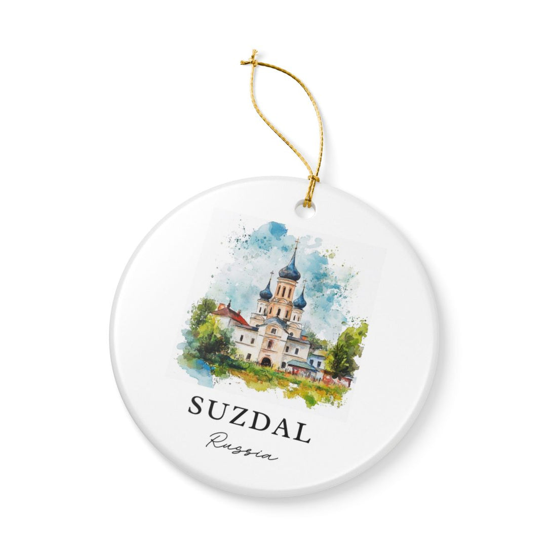 Suzdal Russia Ornament: Unique Suzdal Russia Souvenir, Suzdal Russia Xmas Decor, and Authentic Suzdal Russia Gift