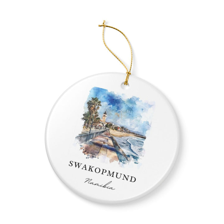 Swakopmund Namibia Ornament: Unique Swakopmund Souvenir, Swakopmund Namibia Xmas Decor, and Authentic Swakopmund Gift