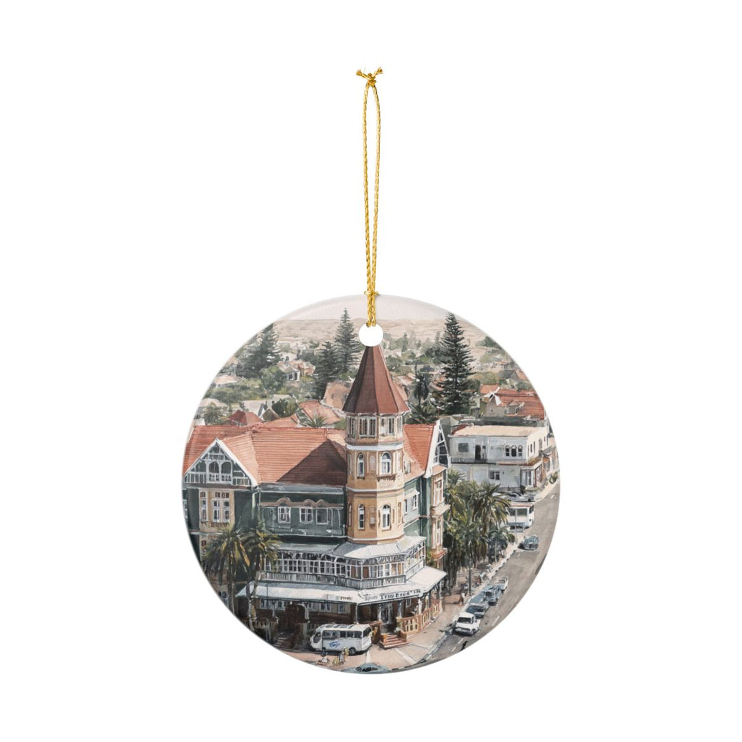 Swakopmund Namibia Ornament: Unique Swakopmund Souvenir, Swakopmund Namibia Xmas Decor, and Authentic Swakopmund Gift