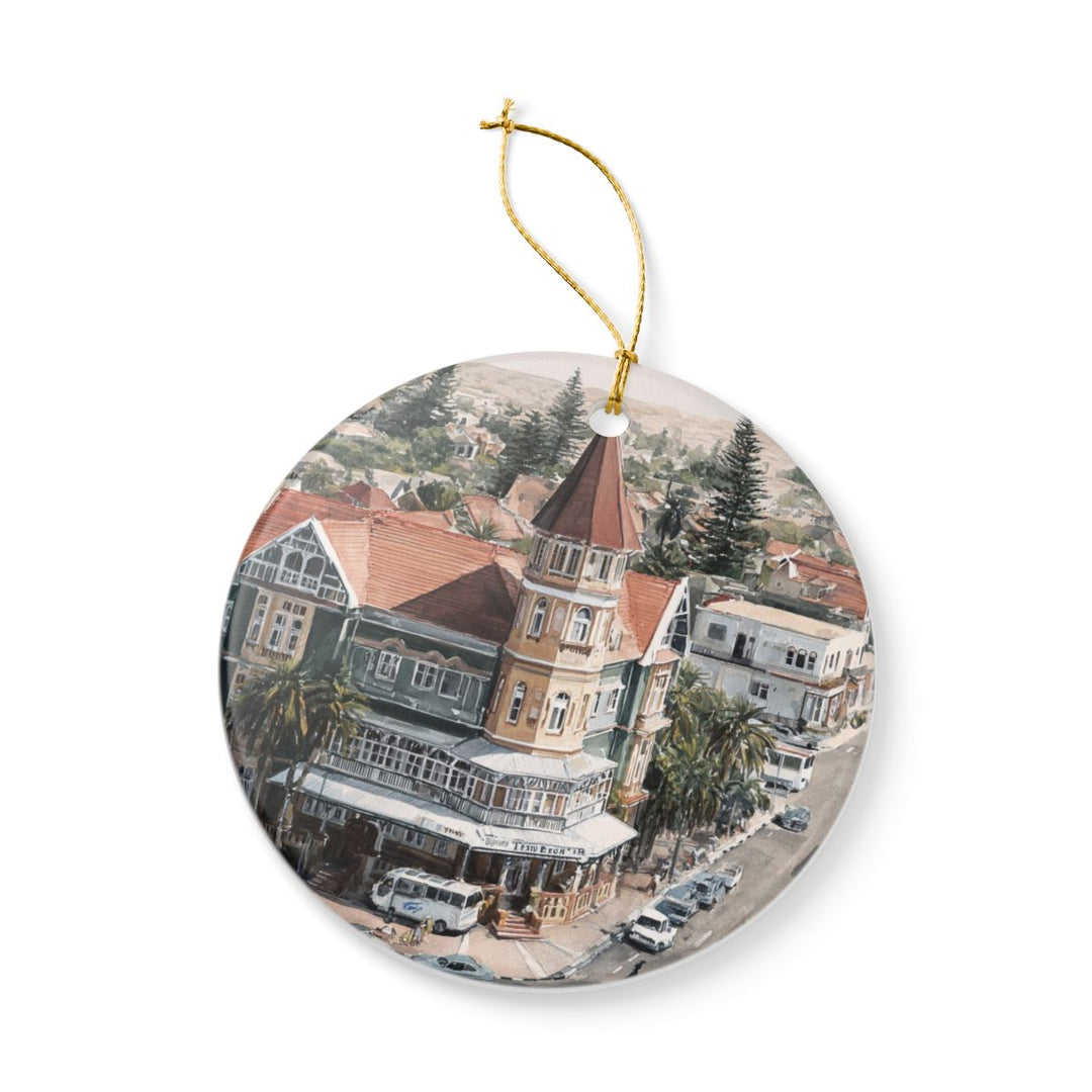 Swakopmund Namibia Ornament: Unique Swakopmund Souvenir, Swakopmund Namibia Xmas Decor, and Authentic Swakopmund Gift