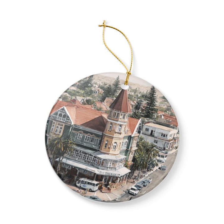 Swakopmund Namibia Ornament: Unique Swakopmund Souvenir, Swakopmund Namibia Xmas Decor, and Authentic Swakopmund Gift