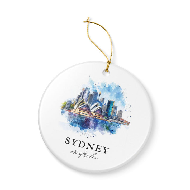 Sydney Australia Ornament: Unique Sydney Souvenir, Sydney Australia Xmas Decor, and Authentic Sydney Gift