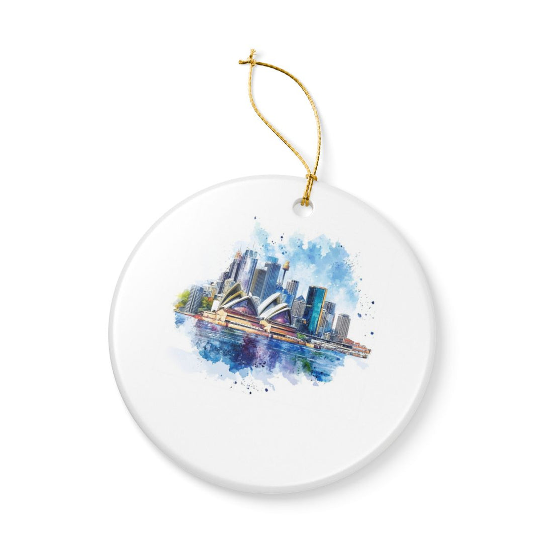 Sydney Australia Ornament: Unique Sydney Souvenir, Sydney Australia Xmas Decor, and Authentic Sydney Gift