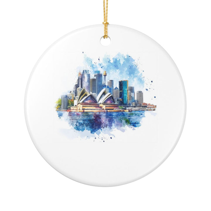 Sydney Australia Ornament: Unique Sydney Souvenir, Sydney Australia Xmas Decor, and Authentic Sydney Gift