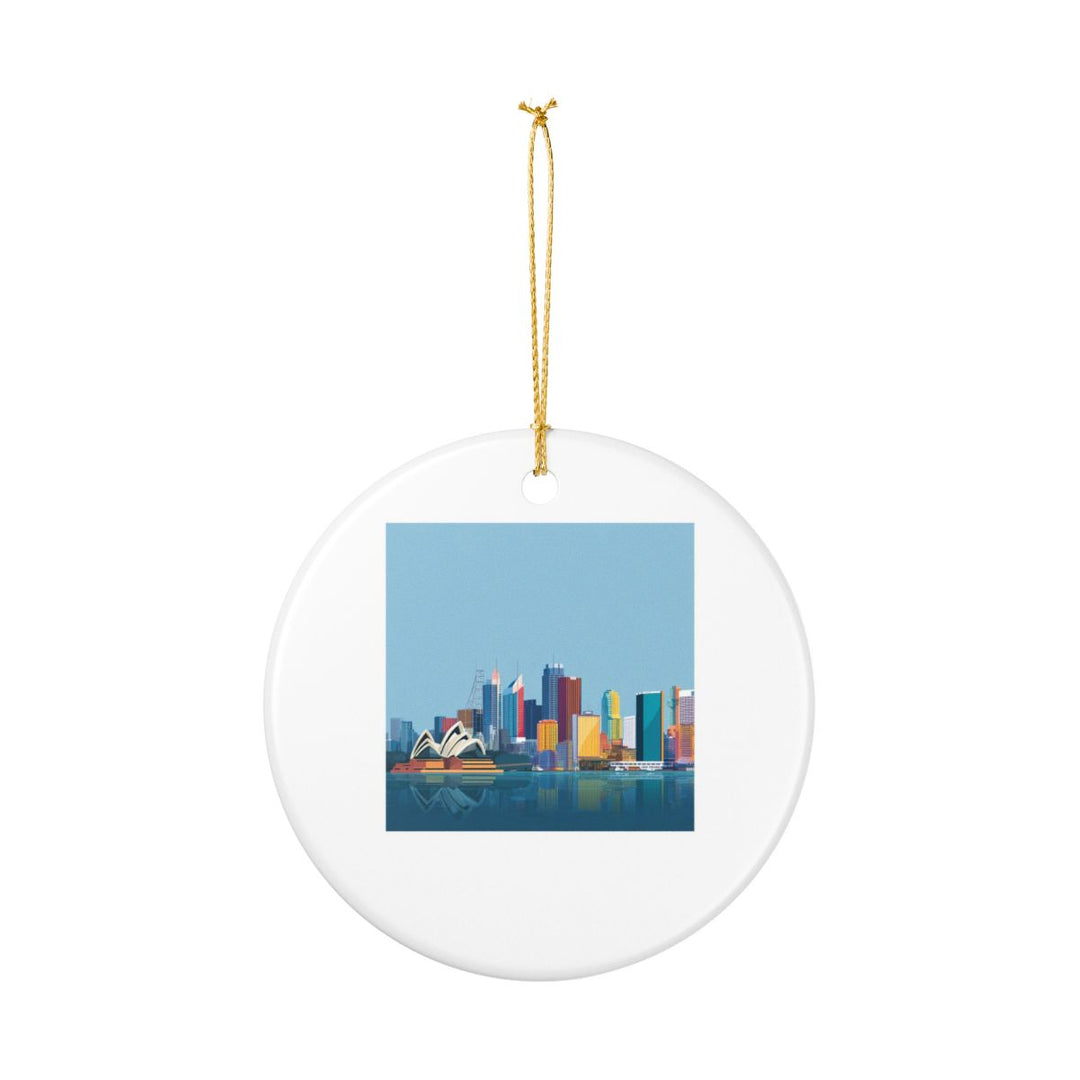 Sydney Australia Ornament: Unique Sydney Souvenir, Sydney Australia Xmas Decor, and Authentic Sydney Gift