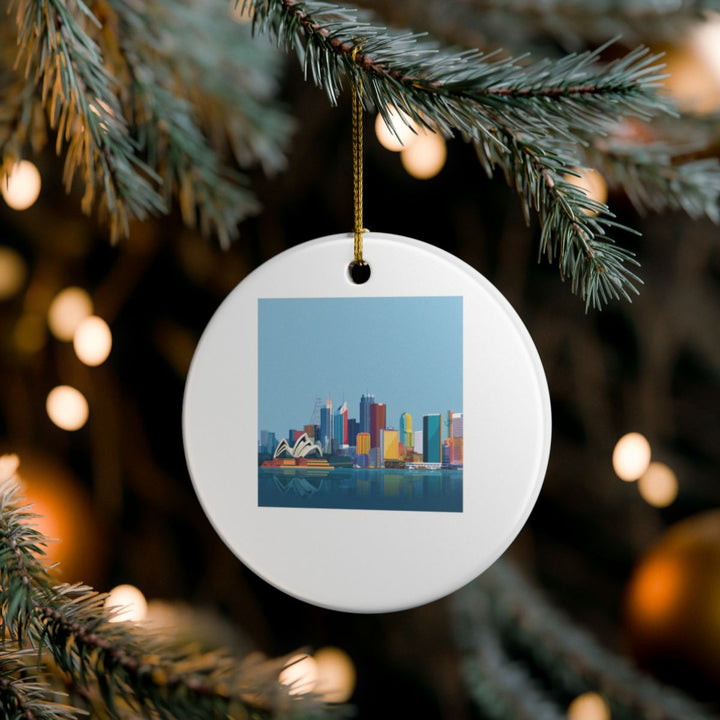 Sydney Australia Ornament: Unique Sydney Souvenir, Sydney Australia Xmas Decor, and Authentic Sydney Gift