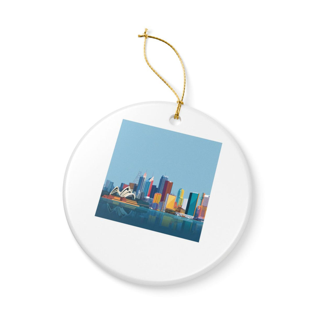 Sydney Australia Ornament: Unique Sydney Souvenir, Sydney Australia Xmas Decor, and Authentic Sydney Gift