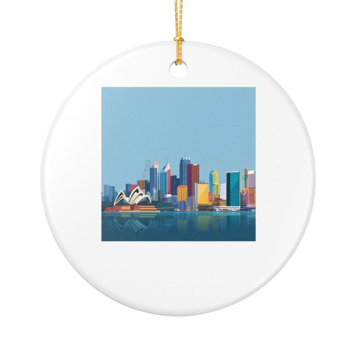 Sydney Australia Ornament: Unique Sydney Souvenir, Sydney Australia Xmas Decor, and Authentic Sydney Gift
