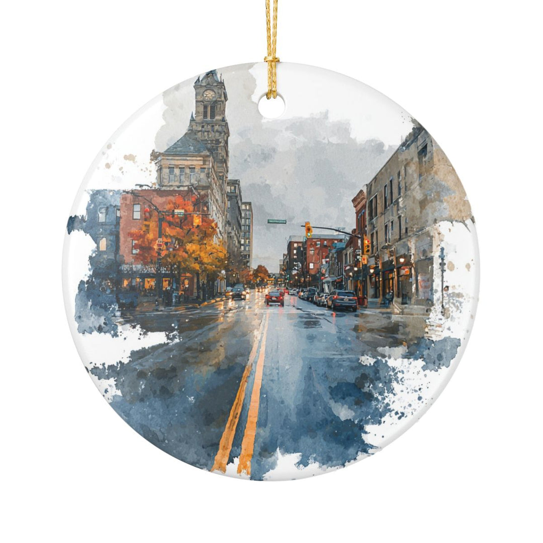Syracuse New York A Ornament: Unique Syracuse New York A Souvenir, Syracuse New York A Xmas Decor, and Authentic Syracuse New York A Gift