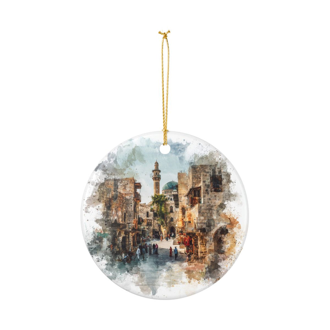 Syria Ornament: Unique Syria Souvenir, Syria Xmas Decor, and Authentic Syria Gift