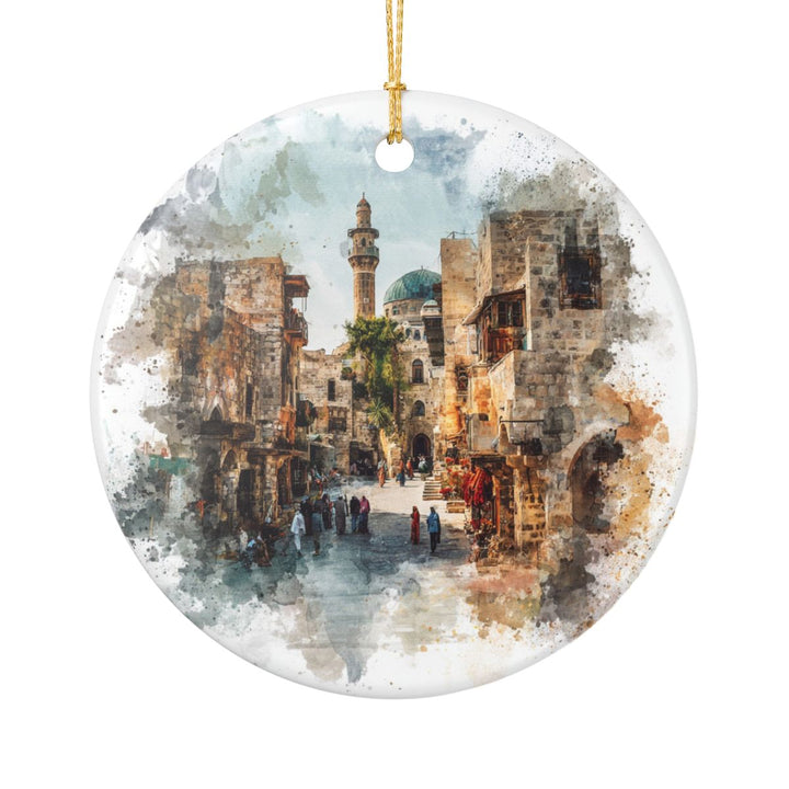 Syria Ornament: Unique Syria Souvenir, Syria Xmas Decor, and Authentic Syria Gift