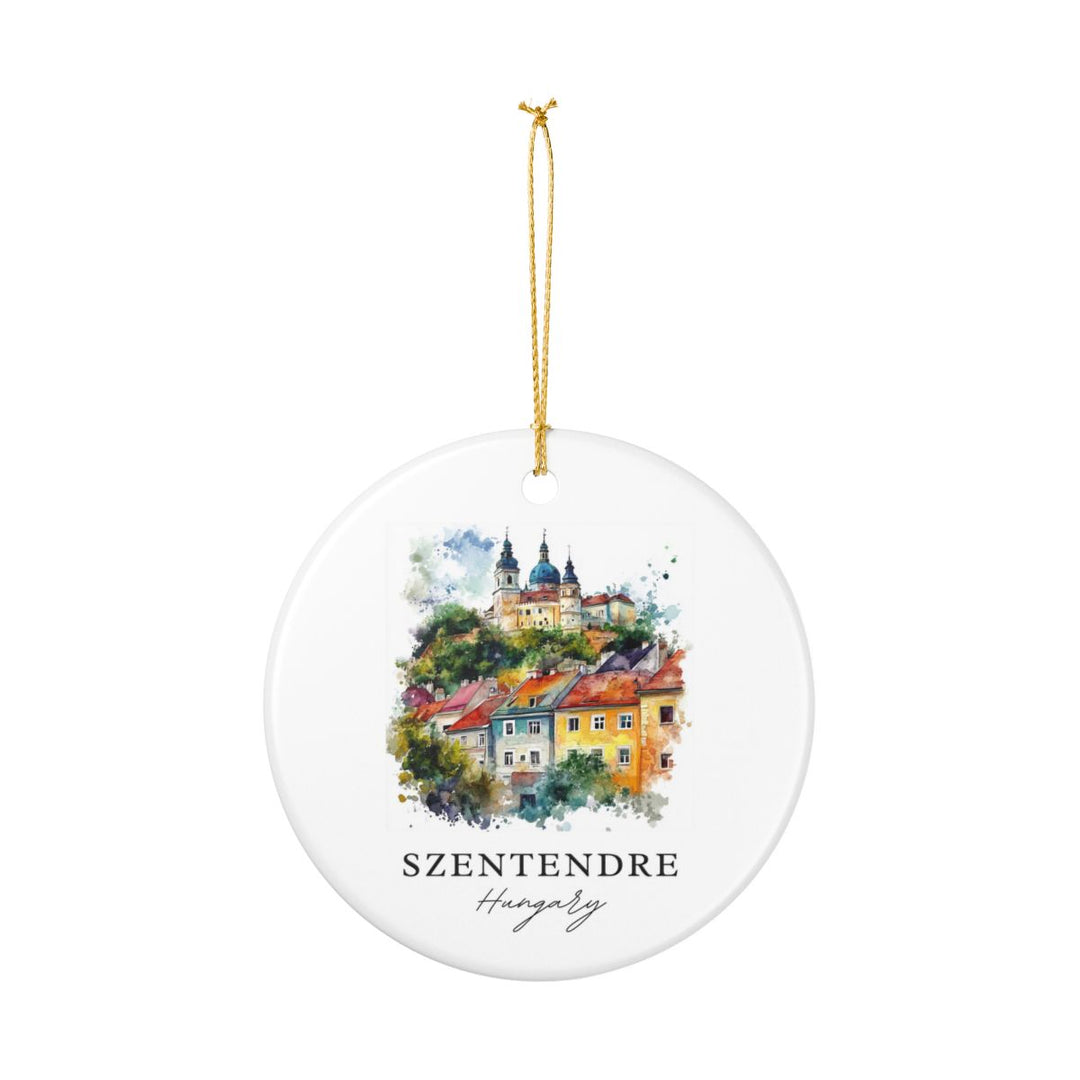 Szentendre Ornament: Unique Szentendre Souvenir, Szentendre Xmas Decor, and Authentic Szentendre Gift