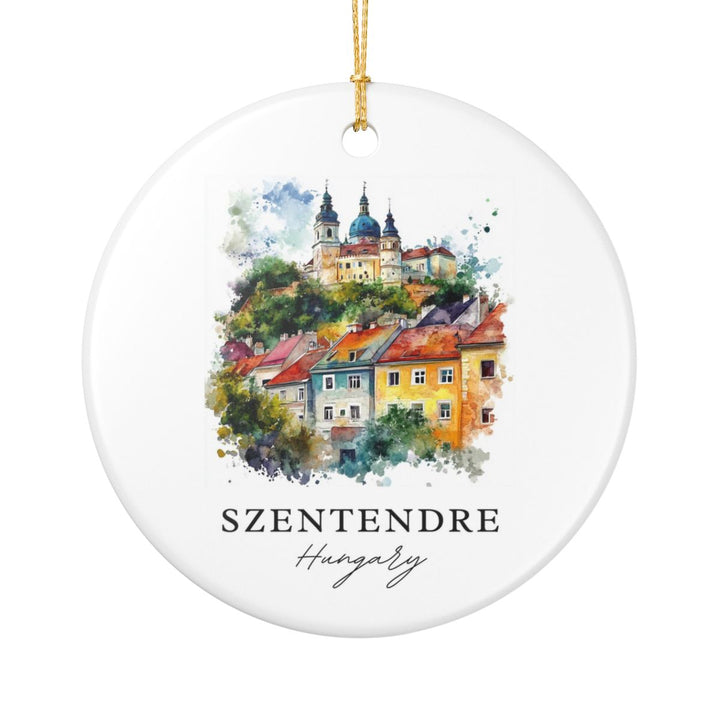 Szentendre Ornament: Unique Szentendre Souvenir, Szentendre Xmas Decor, and Authentic Szentendre Gift