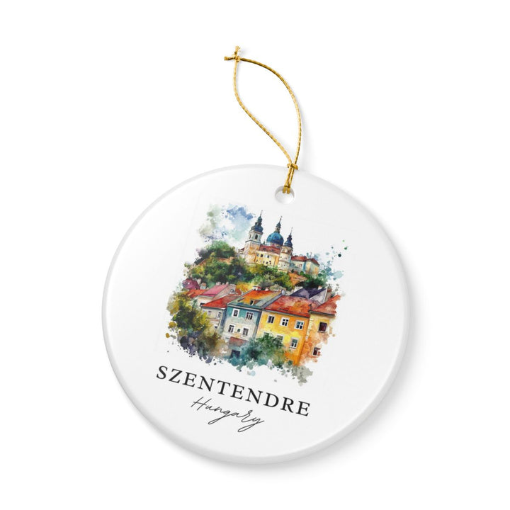 Szentendre Ornament: Unique Szentendre Souvenir, Szentendre Xmas Decor, and Authentic Szentendre Gift