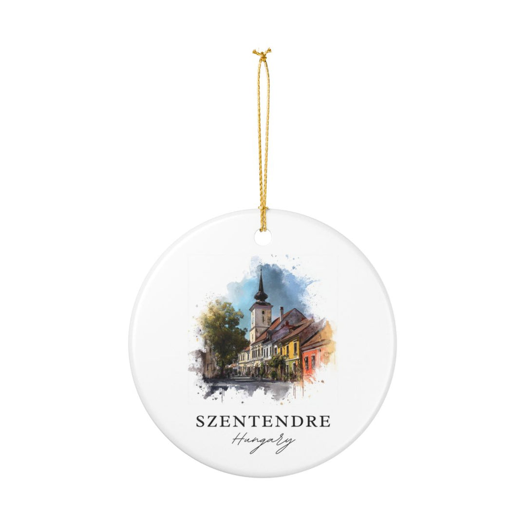 Szentendre Ornament: Unique Szentendre Souvenir, Szentendre Xmas Decor, and Authentic Szentendre Gift