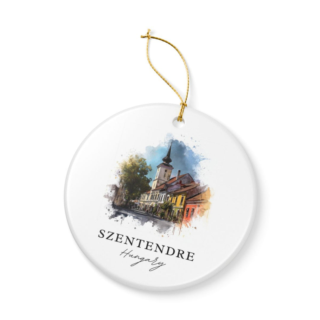 Szentendre Ornament: Unique Szentendre Souvenir, Szentendre Xmas Decor, and Authentic Szentendre Gift