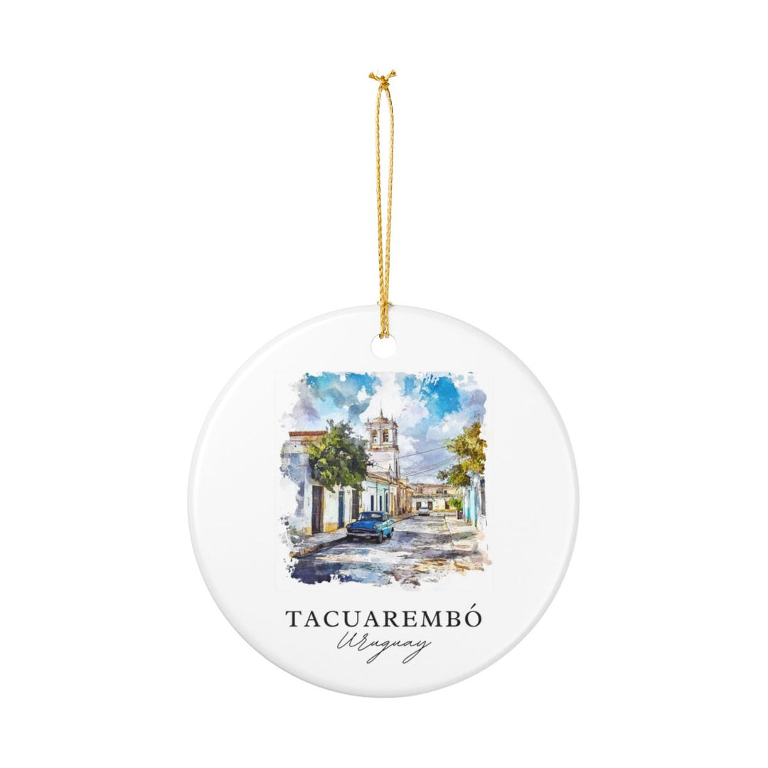 Tacuarembó Uruguay Ornament: Unique Tacuarembó Uruguay Souvenir, Tacuarembó Uruguay Xmas Decor, and Authentic Tacuarembó Uruguay Gift