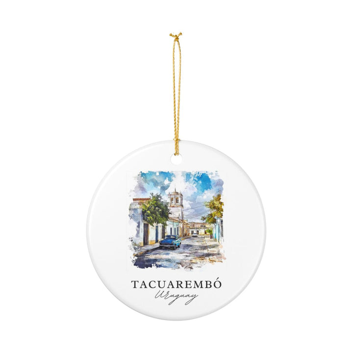Tacuarembó Uruguay Ornament: Unique Tacuarembó Uruguay Souvenir, Tacuarembó Uruguay Xmas Decor, and Authentic Tacuarembó Uruguay Gift