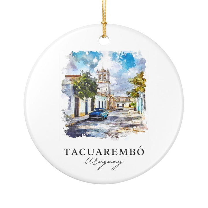 Tacuarembó Uruguay Ornament: Unique Tacuarembó Uruguay Souvenir, Tacuarembó Uruguay Xmas Decor, and Authentic Tacuarembó Uruguay Gift