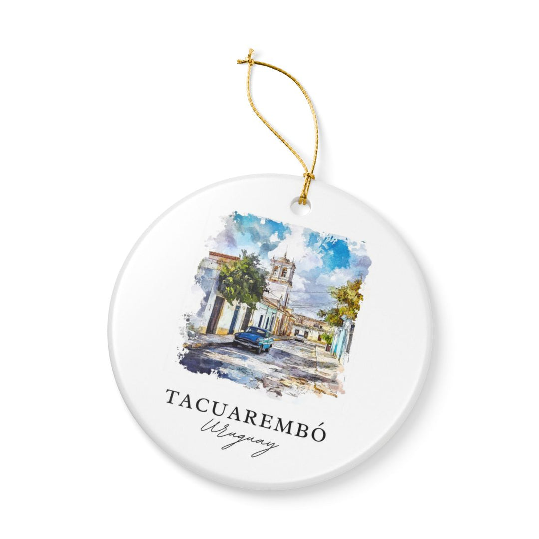Tacuarembó Uruguay Ornament: Unique Tacuarembó Uruguay Souvenir, Tacuarembó Uruguay Xmas Decor, and Authentic Tacuarembó Uruguay Gift