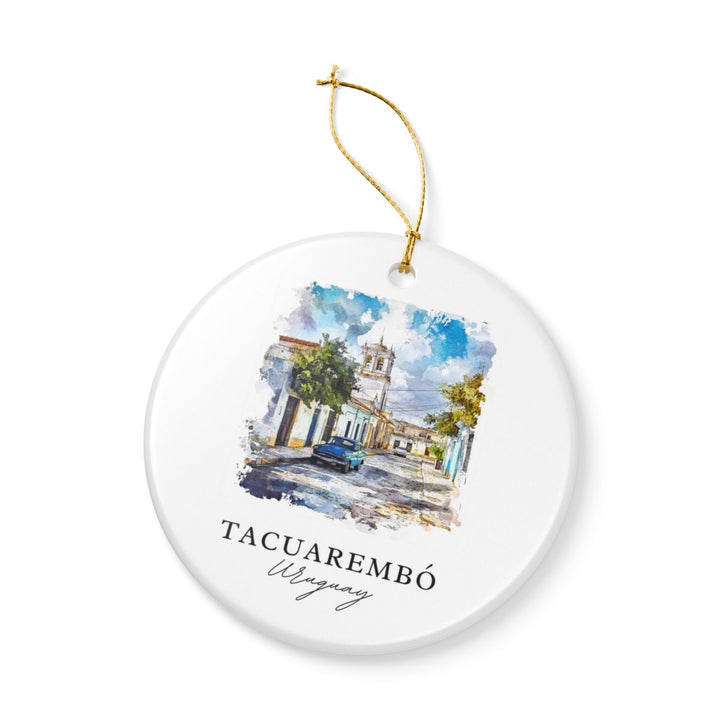 Tacuarembó Uruguay Ornament: Unique Tacuarembó Uruguay Souvenir, Tacuarembó Uruguay Xmas Decor, and Authentic Tacuarembó Uruguay Gift