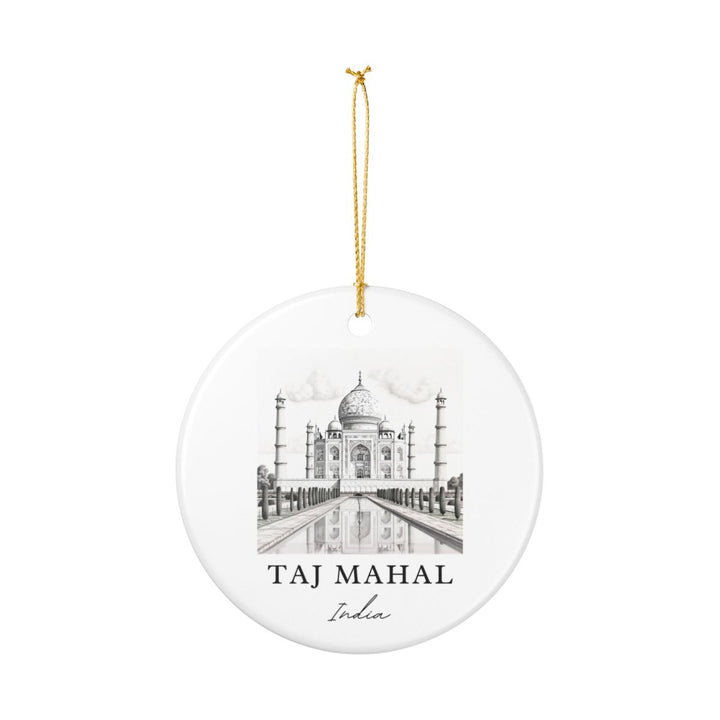 Taj Mahal Ornament: Unique Taj Mahal Souvenir, Taj Mahal Xmas Decor, and Authentic Taj Mahal Gift