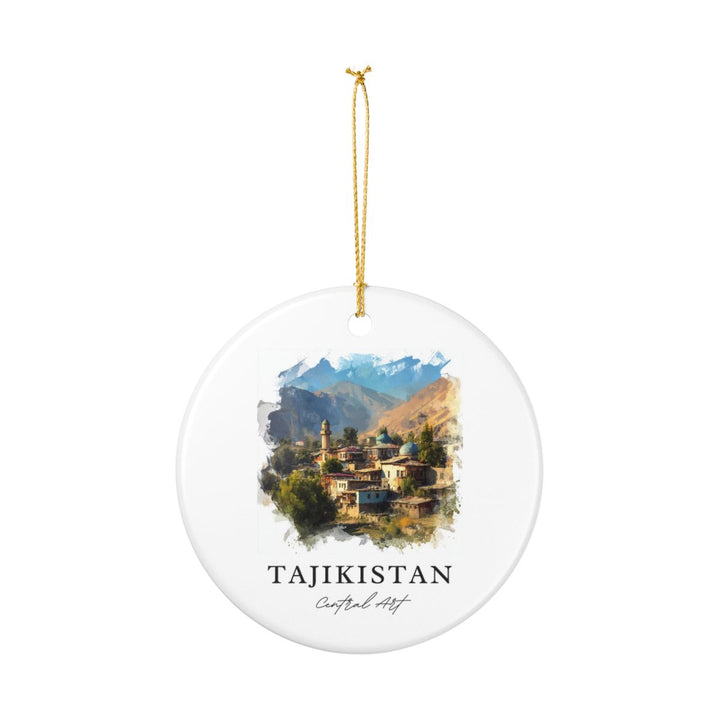 Tajikistan Ornament: Unique Tajikistan Souvenir, Tajikistan Xmas Decor, and Authentic Tajikistan Gift