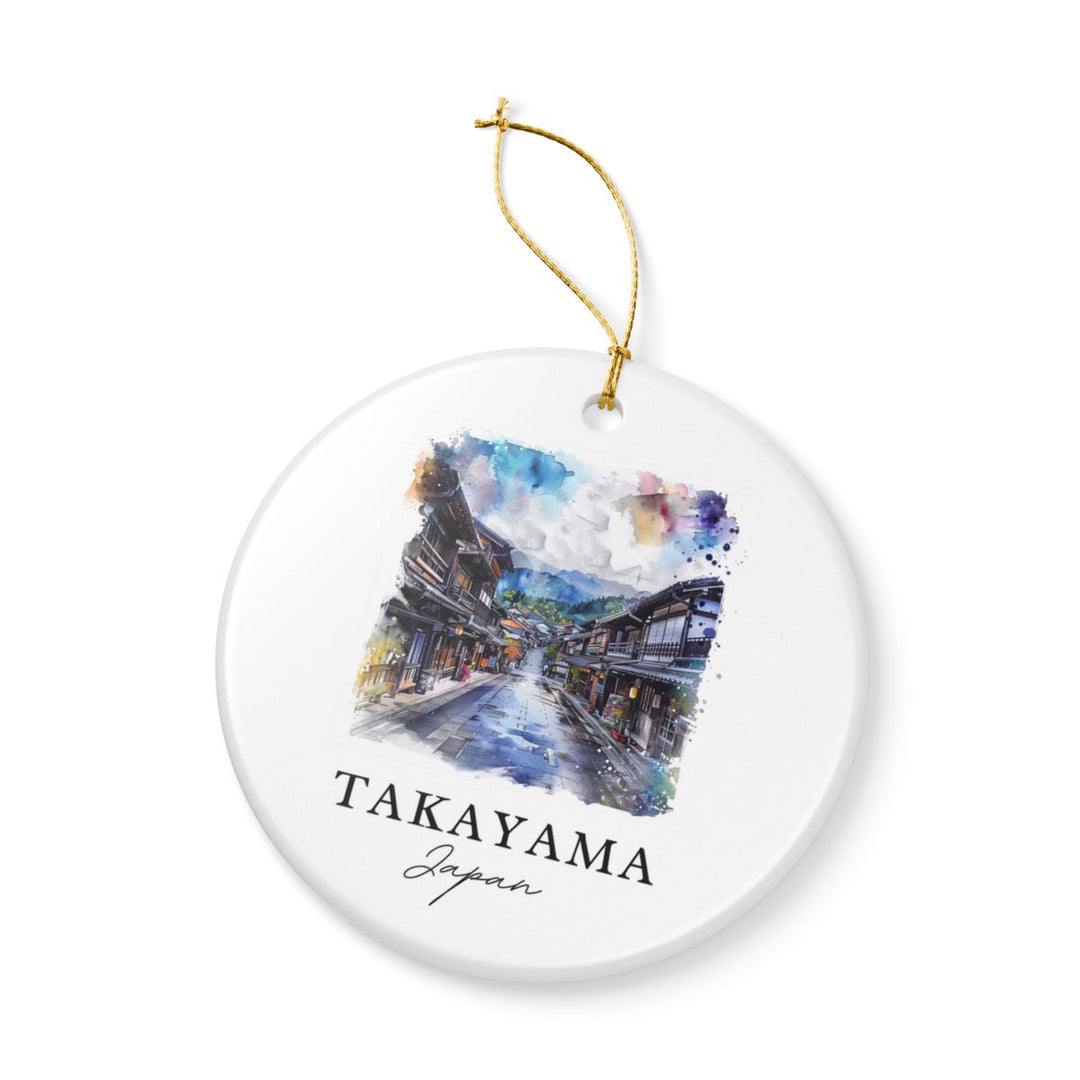 Takayama Ornament: Unique Takayama Souvenir, Takayama Xmas Decor, and Authentic Takayama Gift