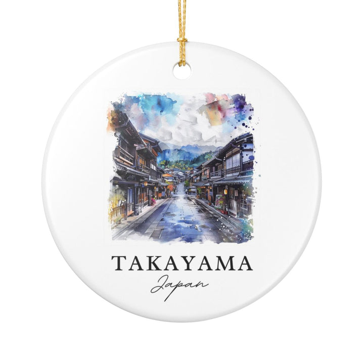 Takayama Ornament: Unique Takayama Souvenir, Takayama Xmas Decor, and Authentic Takayama Gift