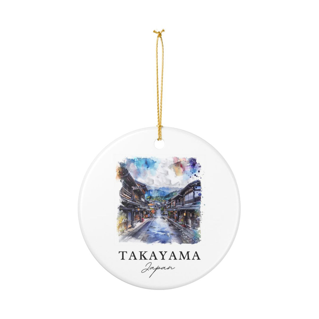 Takayama Ornament: Unique Takayama Souvenir, Takayama Xmas Decor, and Authentic Takayama Gift