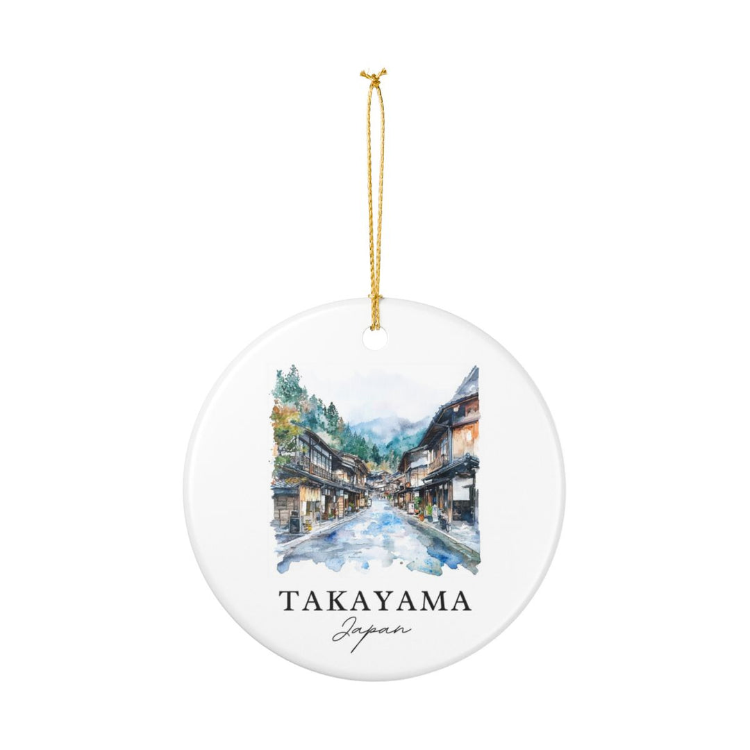Takayama Ornament: Unique Takayama Souvenir, Takayama Xmas Decor, and Authentic Takayama Gift