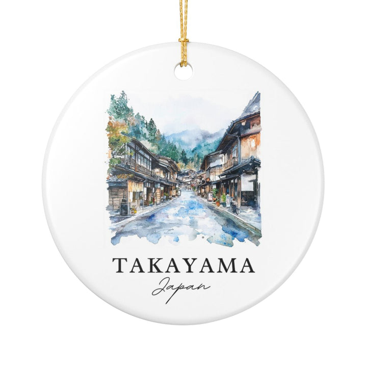 Takayama Ornament: Unique Takayama Souvenir, Takayama Xmas Decor, and Authentic Takayama Gift