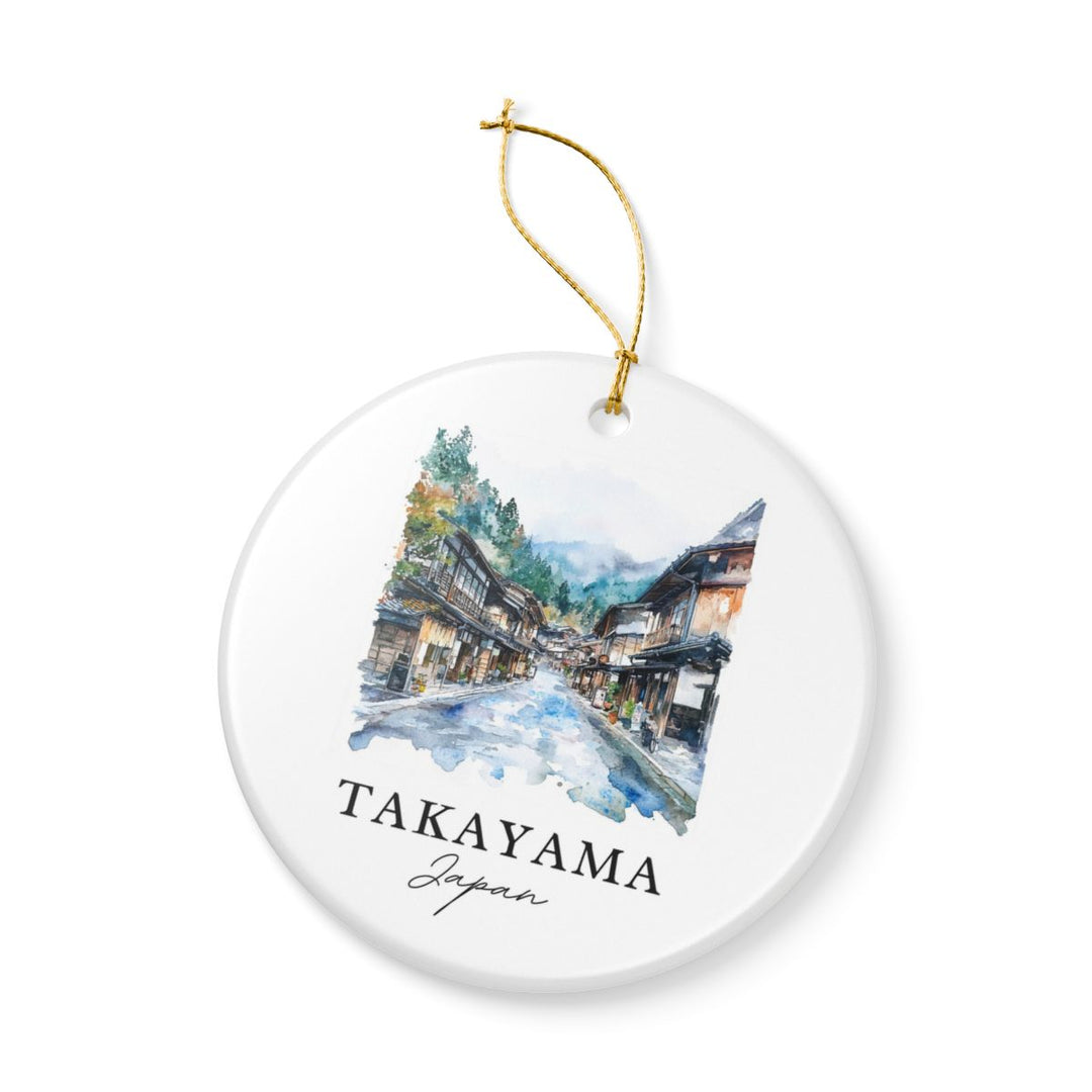 Takayama Ornament: Unique Takayama Souvenir, Takayama Xmas Decor, and Authentic Takayama Gift