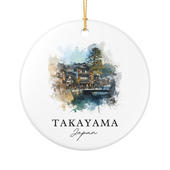 Takayama Ornament: Unique Takayama Souvenir, Takayama Xmas Decor, and Authentic Takayama Gift
