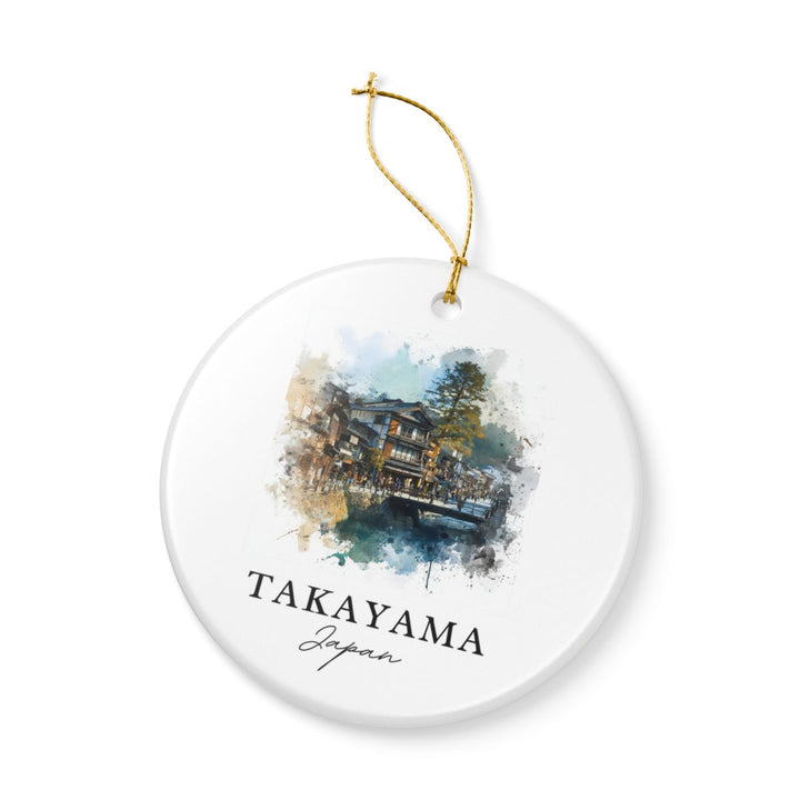Takayama Ornament: Unique Takayama Souvenir, Takayama Xmas Decor, and Authentic Takayama Gift