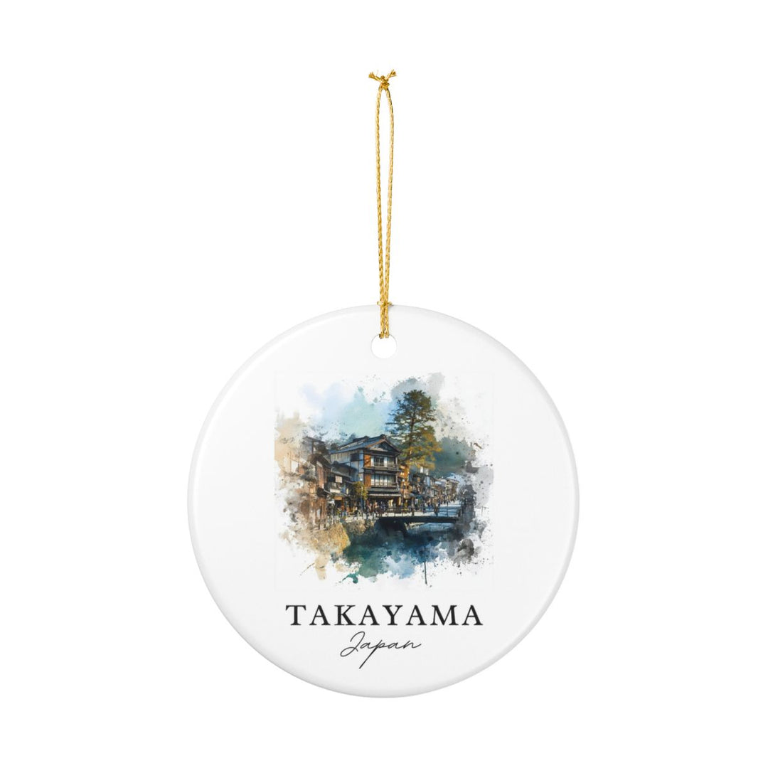 Takayama Ornament: Unique Takayama Souvenir, Takayama Xmas Decor, and Authentic Takayama Gift